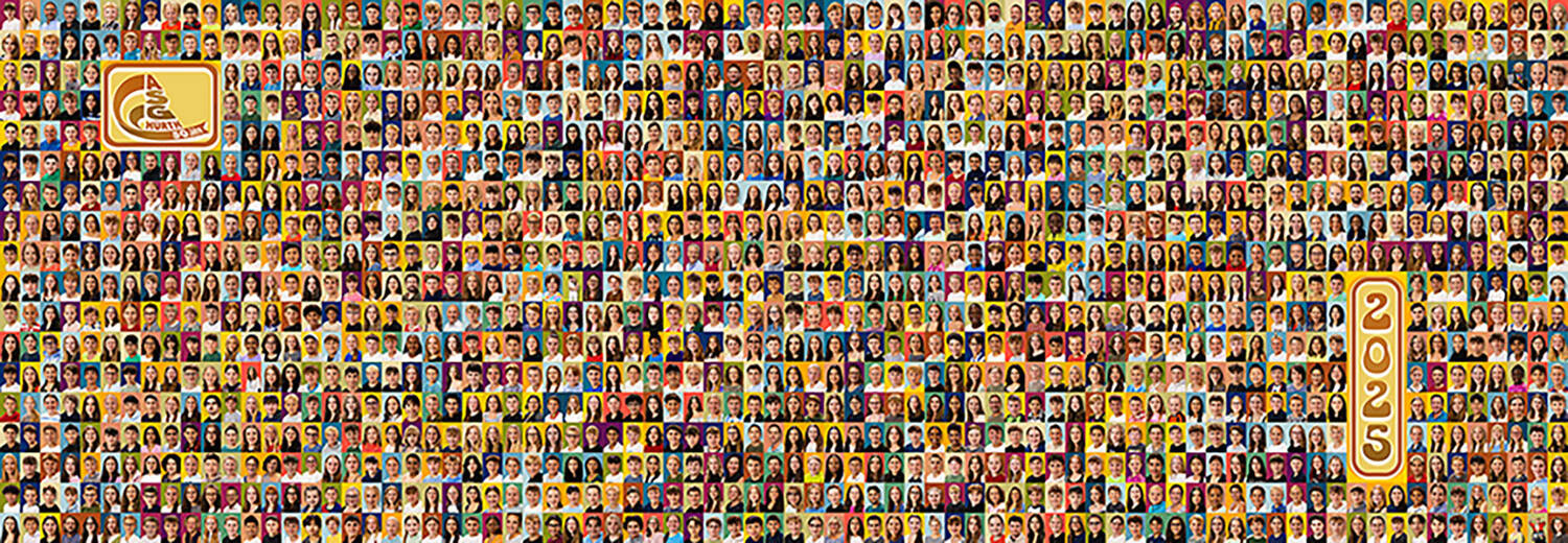 Collage aus Schülerporträts, ASG Hürth